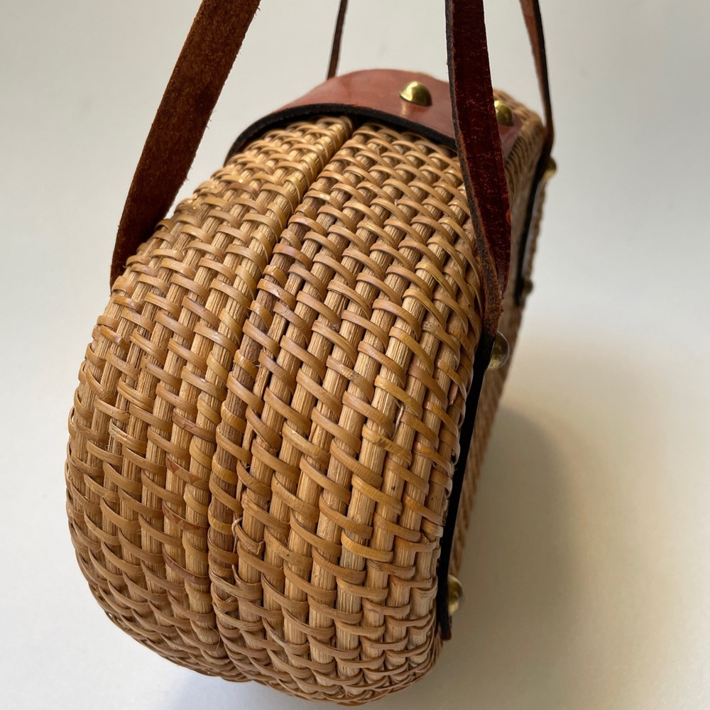 ๐HP๐ Vintage Boho Wicker Bag Clutch - Picture 5 of 9